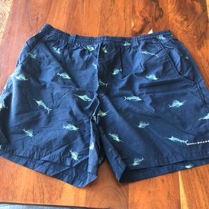 Men’s Columbia swim shorts